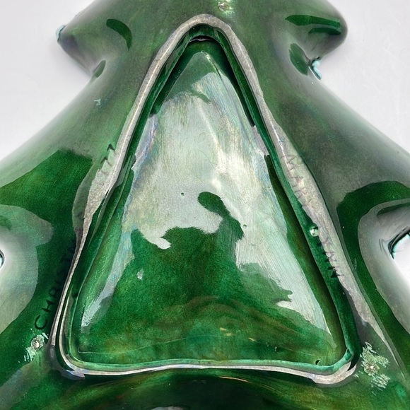 Vintage 1977 Christmas Tree Candy Dish - Picture 9 of 12